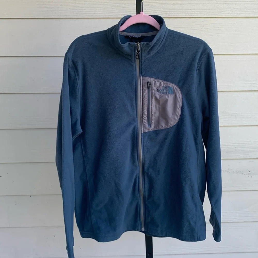 The north face winter quarter zip pullover fleece men’s medium